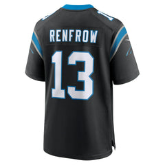 NFL Hunter Renfrow Carolina Panthers Team Game Jersey - Black