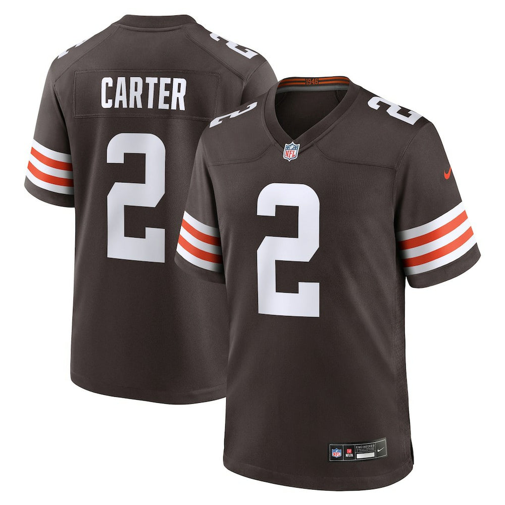 NFL DeAndre Carter Cleveland Browns Team Game Jersey - Brown