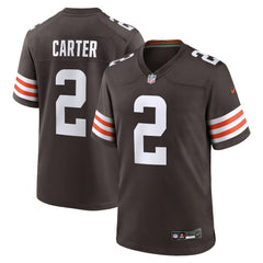 NFL DeAndre Carter Cleveland Browns Team Game Jersey - Brown