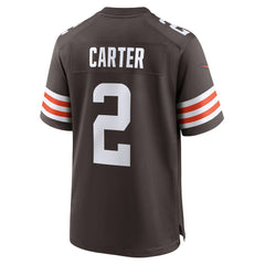 NFL DeAndre Carter Cleveland Browns Team Game Jersey - Brown