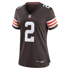NFL DeAndre Carter Cleveland Browns Women's Team Game Jersey - Brown