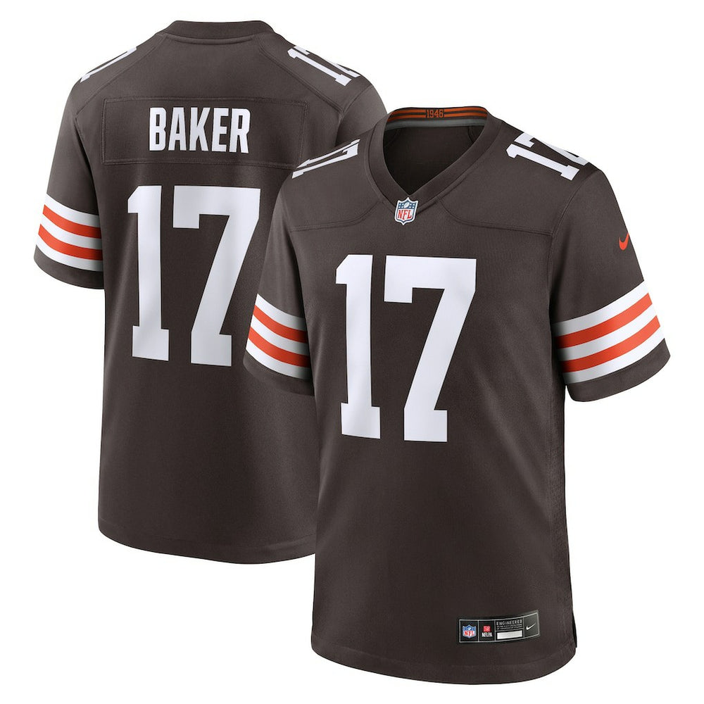 NFL Jerome Baker Cleveland Browns Team Game Jersey - Brown