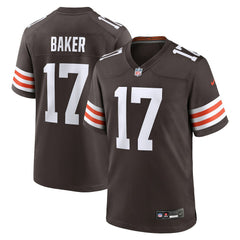 NFL Jerome Baker Cleveland Browns Team Game Jersey - Brown