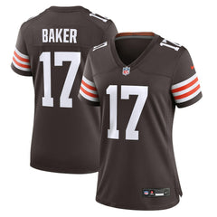 NFL Jerome Baker Cleveland Browns Women's Team Game Jersey - Brown