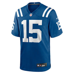 NFL Riley Leonard Indianapolis Colts Team Game Jersey - Royal