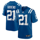 DJ Giddens Indianapolis Colts Team Game Jersey Royal