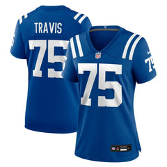 NFL Jalen Travis Indianapolis Colts Women's Team Game Jersey - Royal