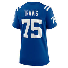 NFL Jalen Travis Indianapolis Colts Women's Team Game Jersey - Royal