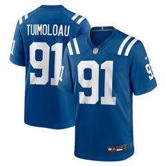 NFL JT Tuimoloau Indianapolis Colts Team Game Jersey - Royal