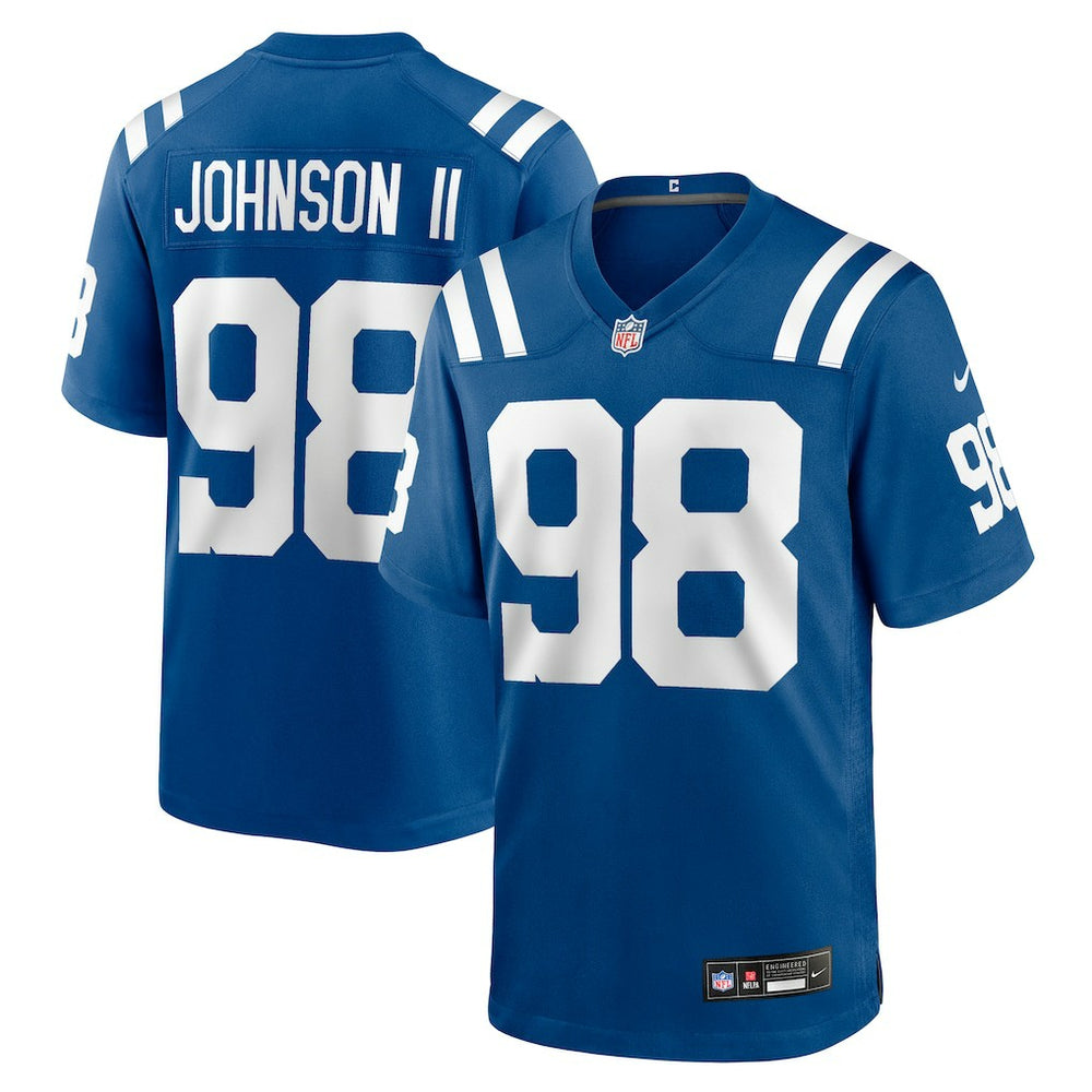 NFL Eric Johnson II Indianapolis Colts Team Game Jersey - Royal