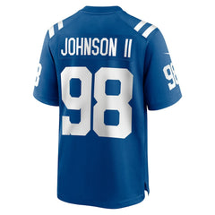 NFL Eric Johnson II Indianapolis Colts Team Game Jersey - Royal