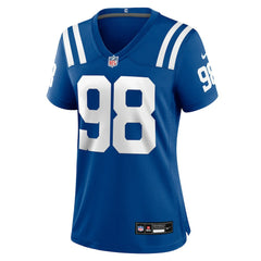 NFL Eric Johnson II Indianapolis Colts Women's Team Game Jersey - Royal