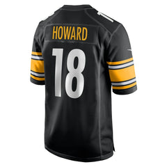 NFL Will Howard Pittsburgh Steelers Team Game Jersey - Black