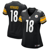 Will Howard Pittsburgh Steelers Women's Team Game Jersey Black