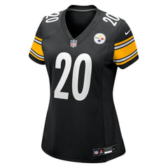 NFL Kaleb Johnson Pittsburgh Steelers Women's Team Game Jersey - Black