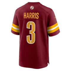NFL Will Harris Washington Commanders Team Game Jersey - Burgundy