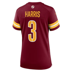 NFL Will Harris Washington Commanders Women's Team Game Jersey - Burgundy
