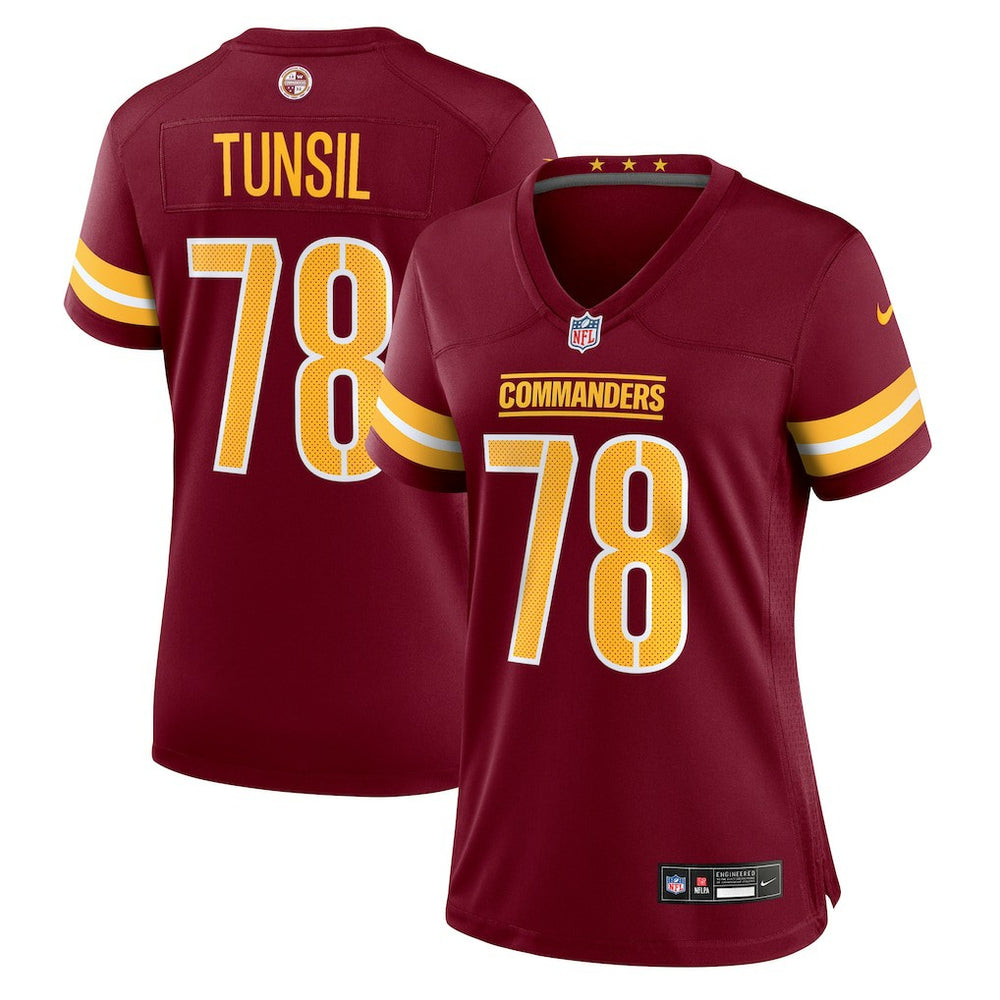 NFL Laremy Tunsil Washington Commanders Women's Team Game Jersey - Burgundy