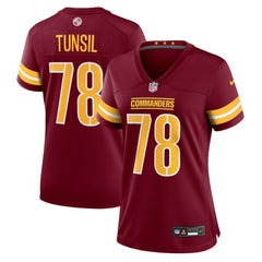 NFL Laremy Tunsil Washington Commanders Women's Team Game Jersey - Burgundy