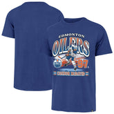 NHL Connor McDavid Edmonton Oilers '47 Franklin Player Name & Number T-Shirt - Royal