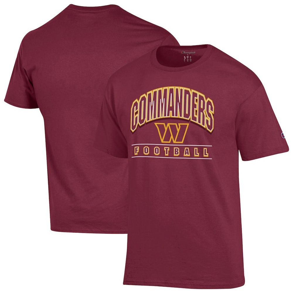 Washington Commanders Champion Football T-Shirt Burgundy