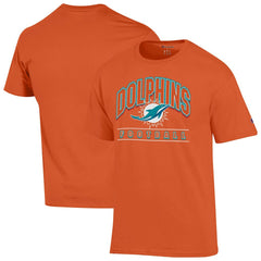 Miami Dolphins Champion Football T-Shirt Orange