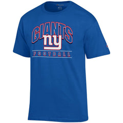 New York Giants Champion Football T-Shirt Royal