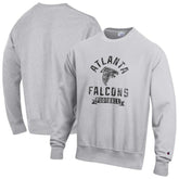 Atlanta Falcons Champion Reverse Weave Fleece Pullover Sweatshirt Heather Gray