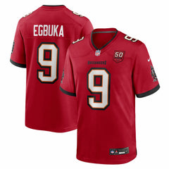 NFL Emeka Egbuka Tampa Bay Buccaneers Team Game Jersey - Red