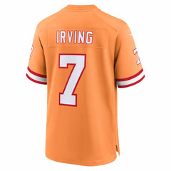 NFL Bucky Irving Tampa Bay Buccaneers 50th Season Game Jersey - Creamsicle