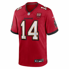 NFL Chris Godwin Jr. Tampa Bay Buccaneers 50th Season Team Game Jersey - Red