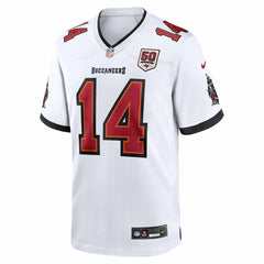NFL Chris Godwin Jr. Tampa Bay Buccaneers 50th Season White Game Jersey - White