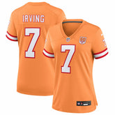 NFL Bucky Irving Tampa Bay Buccaneers Women's 50th Season Game Jersey - Creamsicle