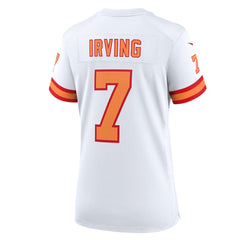 NFL Bucky Irving '76 Tampa Bay Buccaneers Women's 50th Season Game Jersey - White