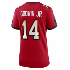 NFL Chris Godwin Jr. Tampa Bay Buccaneers Women's 50th Season Team Game Jersey - Red