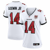 NFL Chris Godwin Jr. Tampa Bay Buccaneers Women's 50th Season White Game Jersey - White