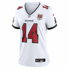 NFL Chris Godwin Jr. Tampa Bay Buccaneers Women's 50th Season White Game Jersey - White