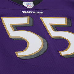 NFL Terrell Suggs Baltimore Ravens 2003 Legacy Replica Jersey - Purple cheap