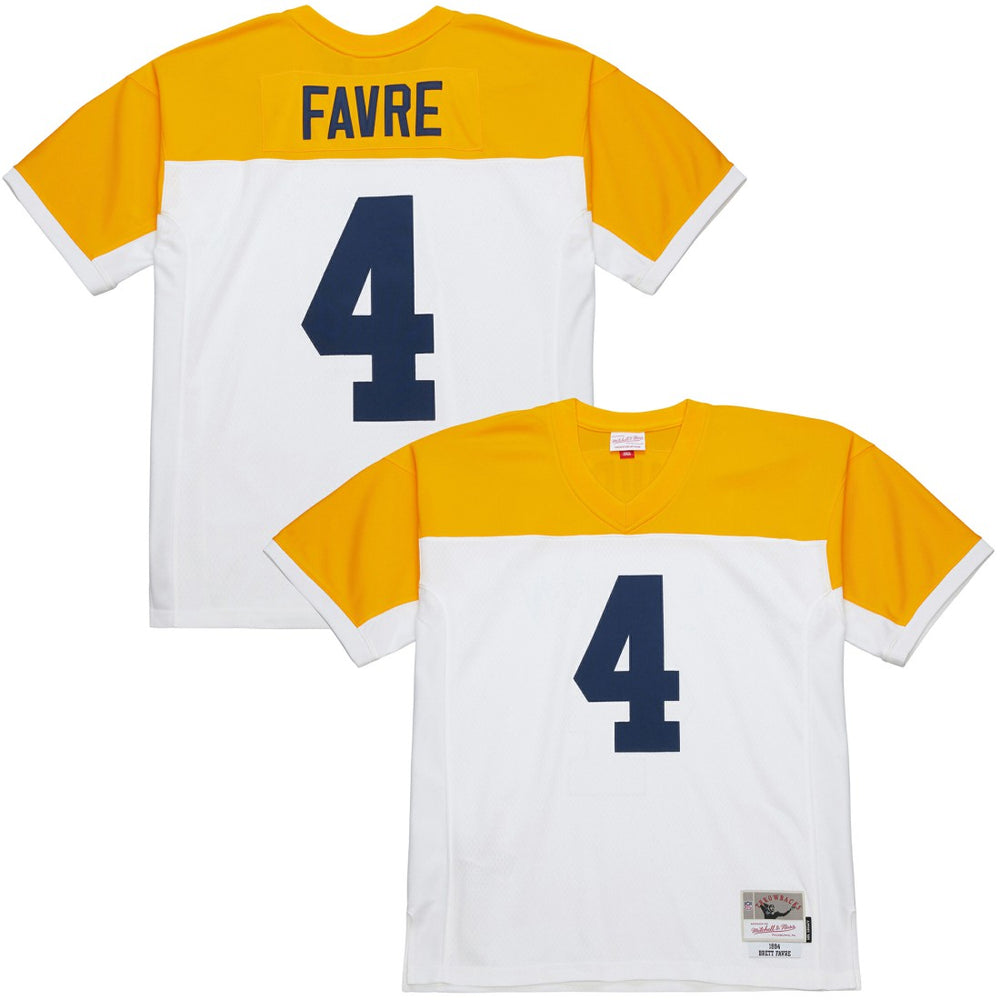 NFL Brett Favre Green Bay Packers 1994 Legacy Replica Jersey - White for sale