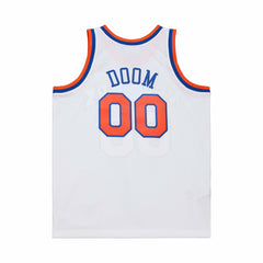 NBA MF DOOM x NY Knicks x A New York Story Fashion Jersey - White