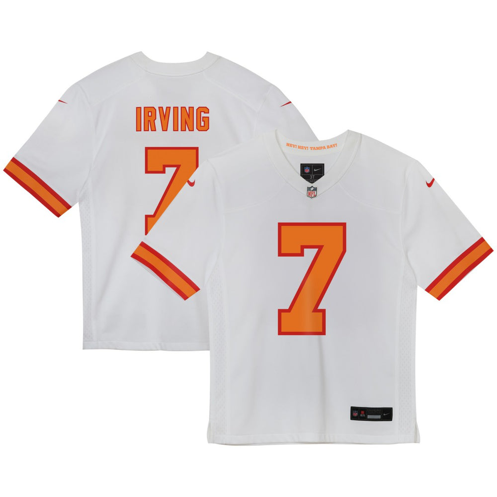 NFL Bucky Irving '76 Tampa Bay Buccaneers Preschool Game Jersey - White for sale