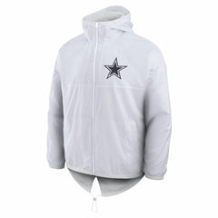 Dallas Cowboys Type Play Down Full-Zip Jacket White
