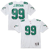 Jerome Brown Philadelphia Eagles 1991 Authentic Throwback Retired Player Jersey White