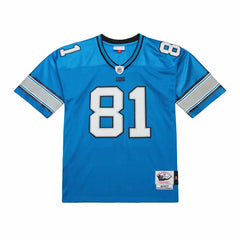 NFL Calvin Johnson Detroit Lions 2007 Authentic Throwback Retired Player Jersey - Blue for sale