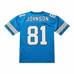 Calvin Johnson Detroit Lions 2007 Authentic Throwback Retired Player Jersey Blue