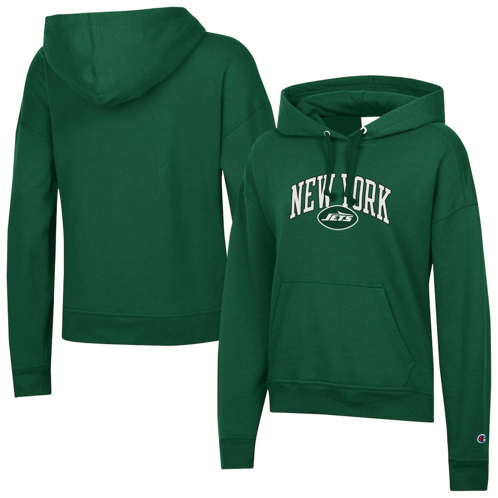 New York Jets Champion Women's Powerblend Hoodie Green