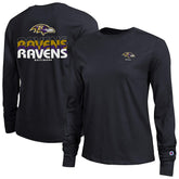 Baltimore Ravens Champion Women's Core Long-Sleeve T-Shirt Black