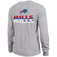Buffalo Bills Champion Women's Core Long-Sleeve T-Shirt Heather Gray