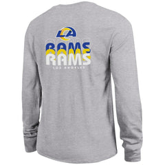 Los Angeles Rams Champion Women's Core Long-Sleeve T-Shirt Heather Gray