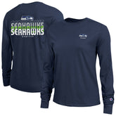 Seattle Seahawks Champion Women's Core Long-Sleeve T-Shirt College Navy